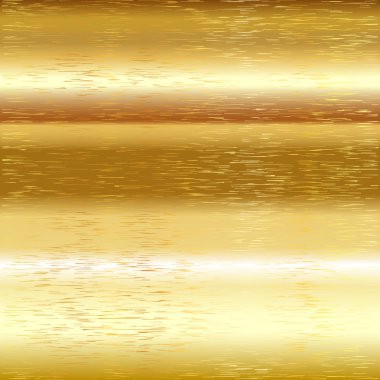Altın arka plan vektör metal çizik