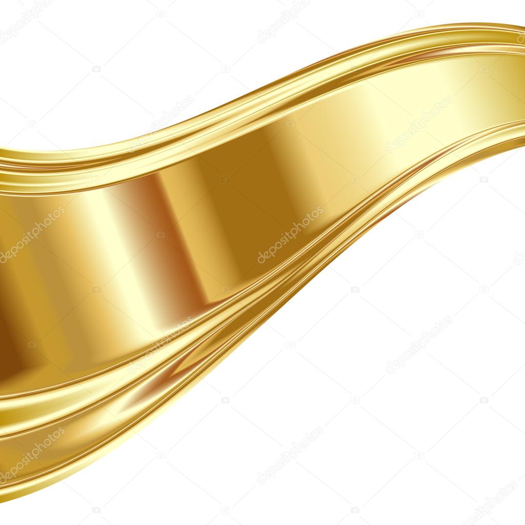 Vector abstract gold background clip-art