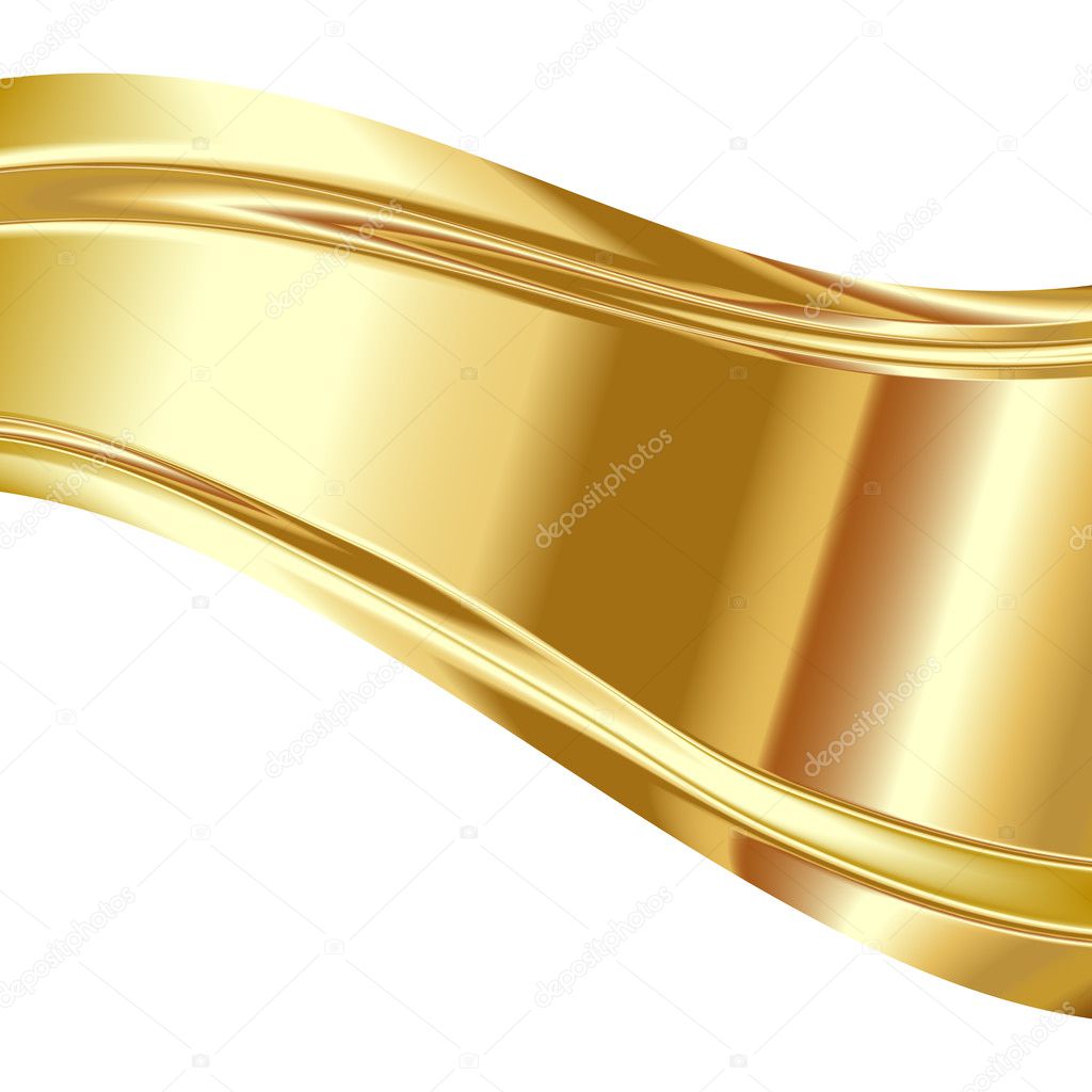 Vector abstract gold background clip-art