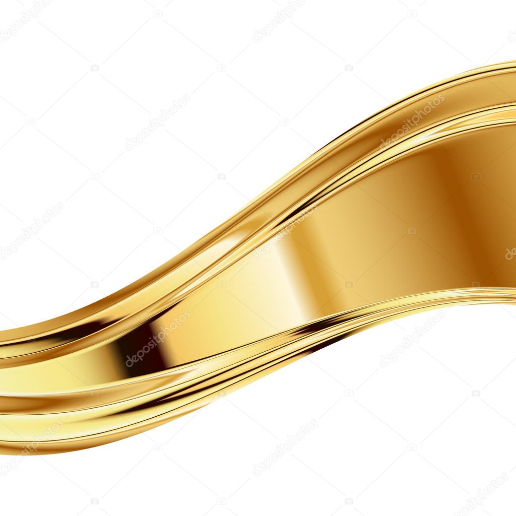 Vector abstract gold background clip-art