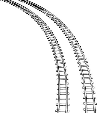 Tren vektör çizim.