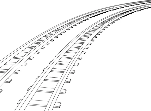 Tren vektör çizim.