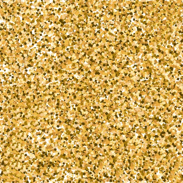 Gold sparkle glitter seamless background — Stock Vector