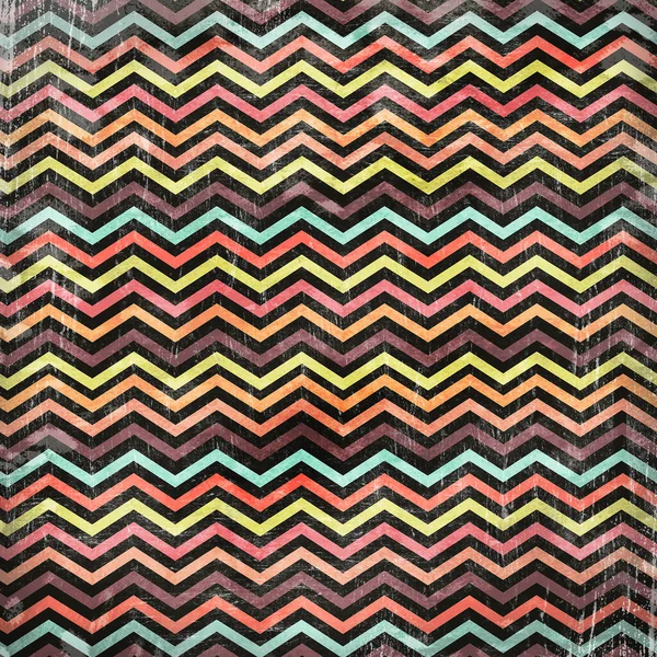 Colorful zigzag vintage retro  background. Chevron retro paper pattern.