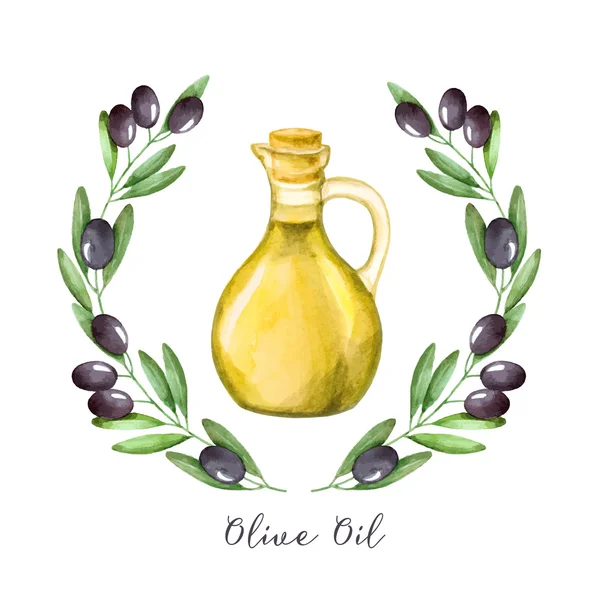 Oi olive — Image vectorielle