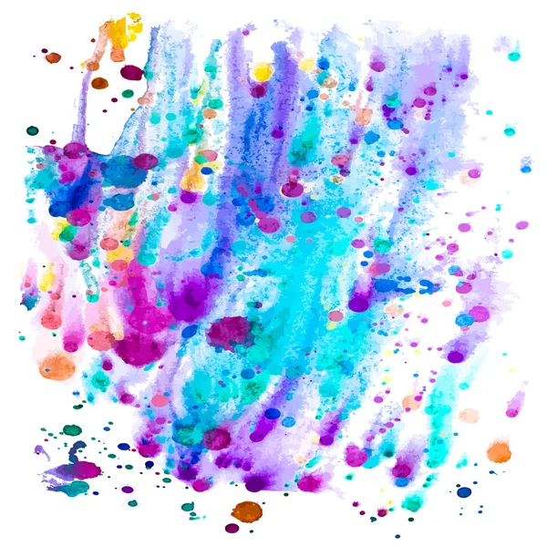 Colorful watercolor — Stock Vector