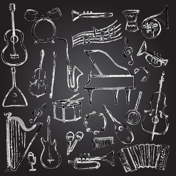 Набор музыкальных инструментов
