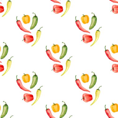 Suluboya kusursuz desen