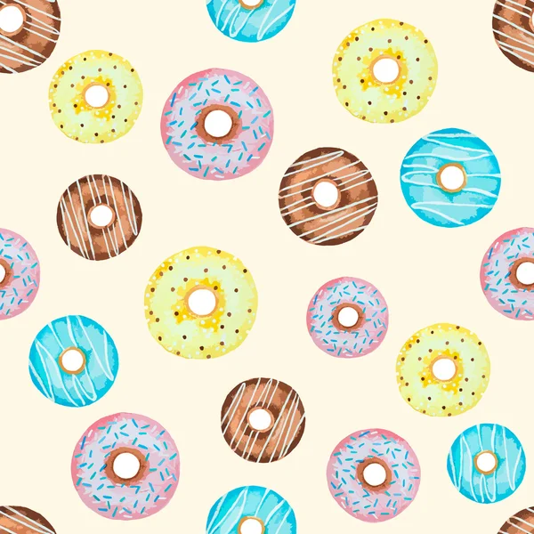 Suluboya kusursuz desen