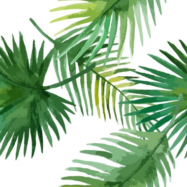 Suluboya kusursuz desen