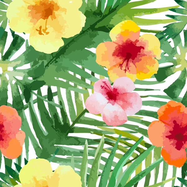 Suluboya kusursuz desen