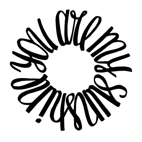 Sen benim güneş vardır