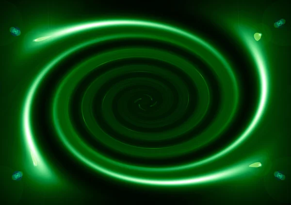 Spirale néon colorée — Photo