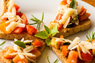Bruschetta - İtalyan starter