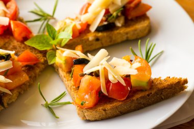 Bruschetta - İtalyan starter