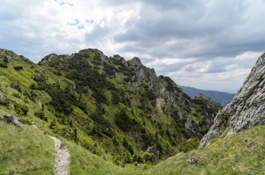 Velky Rozsutec üstten görüntülemek