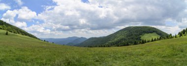 Panoramik görünümü'nde Milli Parkı Mala Fatra