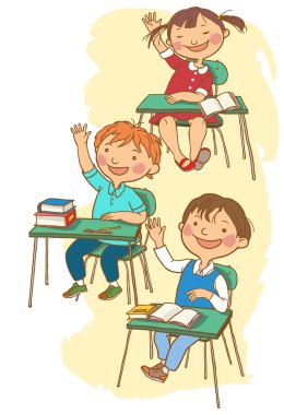 Okul çocukları sınıfları