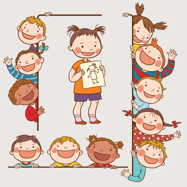 çocuklar afişini gözetleme