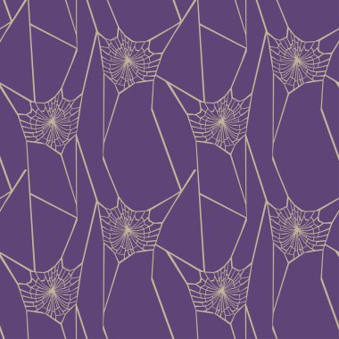 Spider web lace pattern clipart