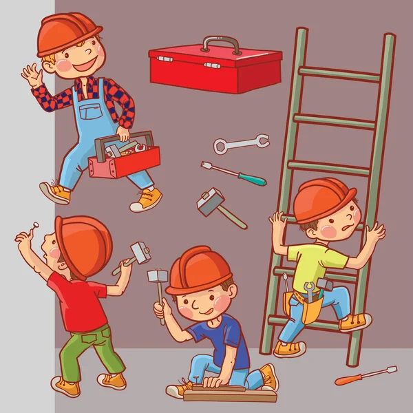 Sevimli çocuk - builder