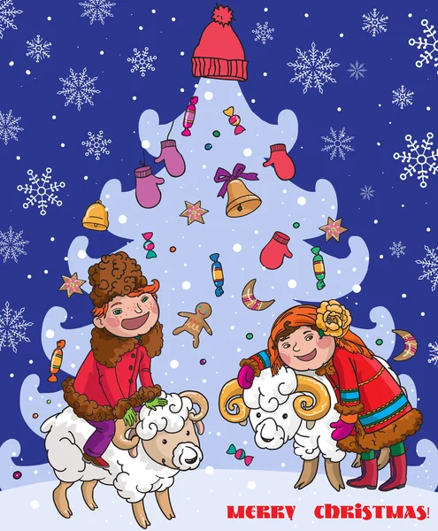 geleneksel Noel kartı