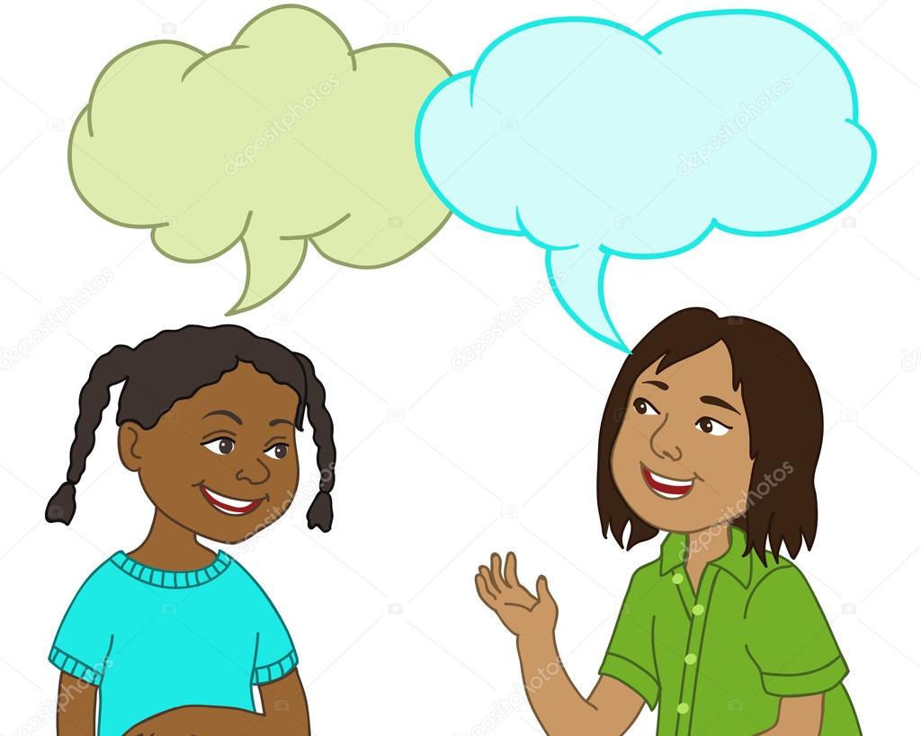 Girl And Boy Talking Stock Vector Image By C Kimazo Girl And Boy Talking Stock Vector Image By C Kimazo