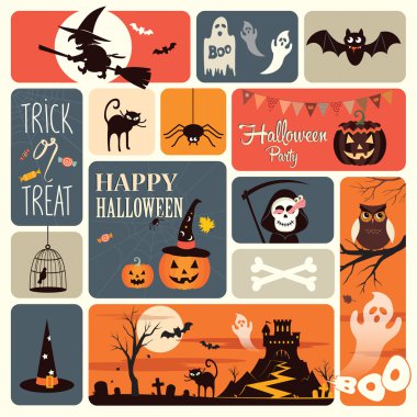 Cadılar Bayramı elemanları