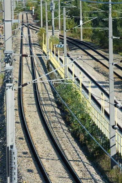 鉄道線 — ストック写真