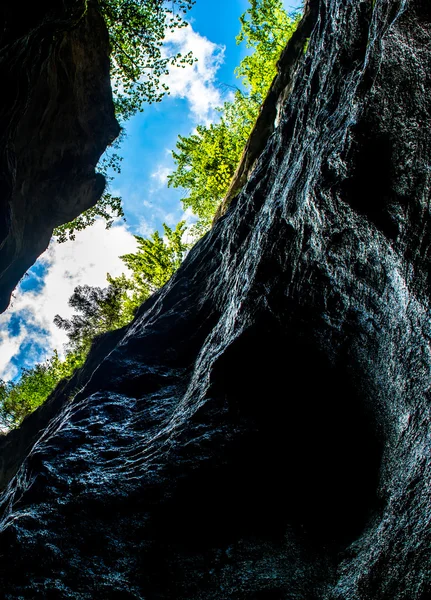 Green Canyon na Áustria — Fotografia de Stock