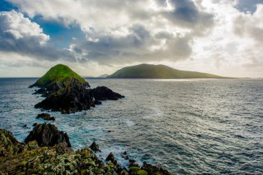 Sahil, kafa Kerry'deki / İrlanda'daki
