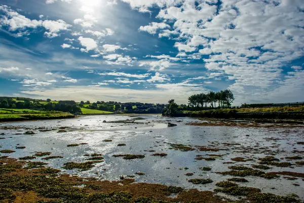 Zatoka w czasie odpływu w Clonakilty w Irlandii — Zdjęcie stockowe