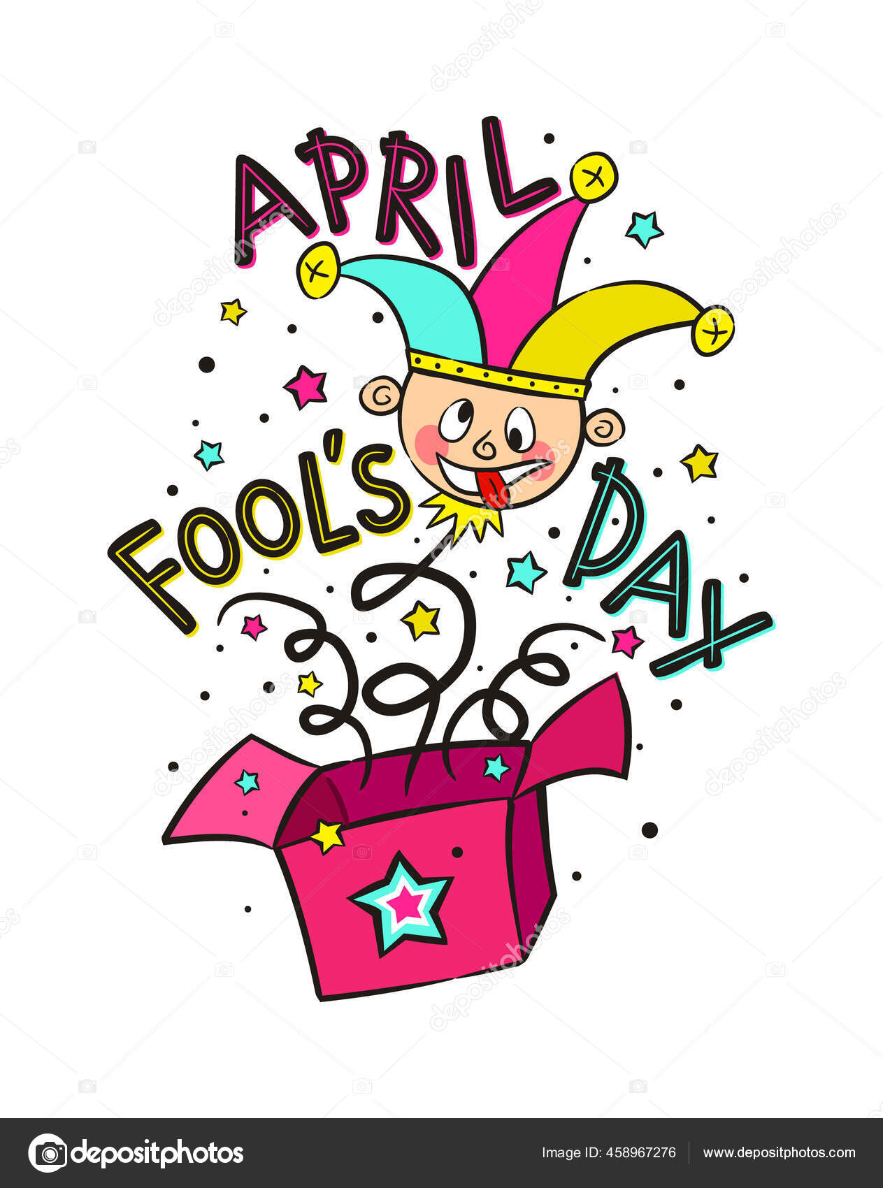 Kloun Iz Korobkiストックベクター ロイヤリティフリーkloun Iz Korobkiイラスト Depositphotos