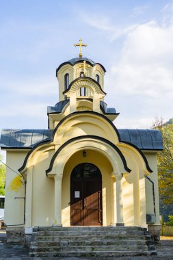 Soçi 'deki Krasnaya Polyana köyündeki şapel.