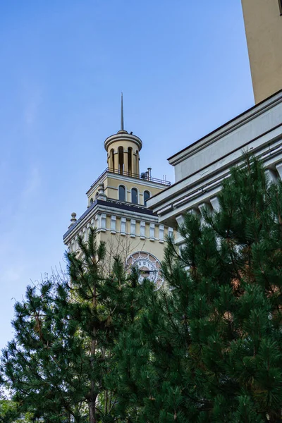 Railway Station Resort Rosa Khutor — Stock Photo, Image