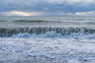 Fırtına sırasında Karadeniz