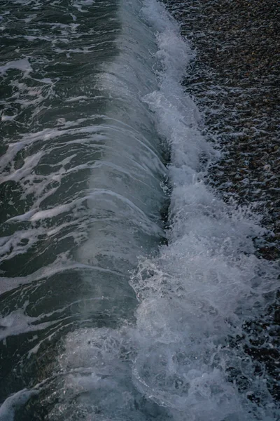 Vague Mer Sur Rivage — Photo