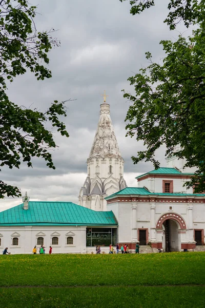 Temple Dans Parc Kolomenskoye Moscou Printemps 2021 — Photo