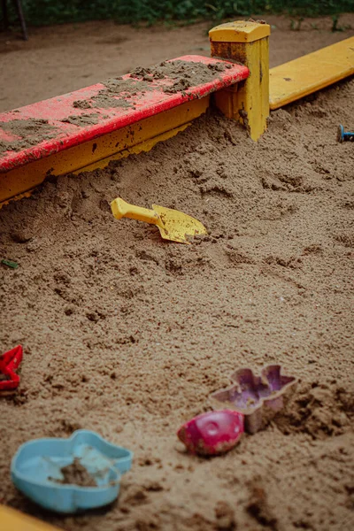 Kinderspielzeug Sandkasten — Stockfoto