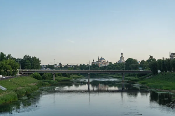 Staden Torzhok Regionen Tver Sommaren 2021 — Stockfoto