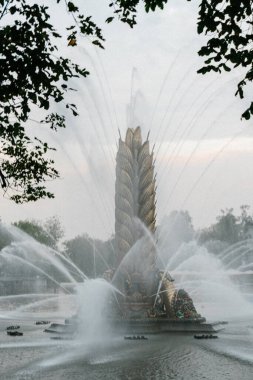 2021 yazında Moskova 'da VDNKh Parkı