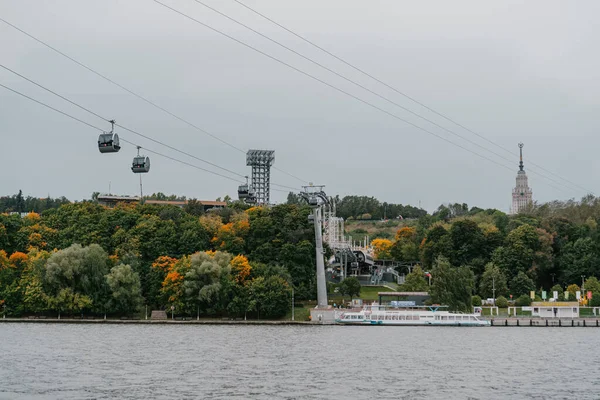 Αεροδιάδρομος Στο Luzhniki Μόσχα Luzhniki Φθινόπωρο 2021 — Φωτογραφία Αρχείου