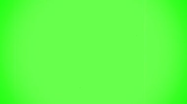 Film tahıl sesi, çarpıtma kiri, çizikler ve yeşil ekrandaki ışık sızıntıları. Çizilmiş şerit.