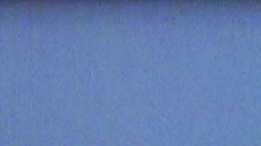 VHS effect. Blue screen. VHS glitches and static noise on blue background. Digital TV Noise flickers. VHS Analog Abstract Digital Animation. Bad interference. Retro 80s, 90s.