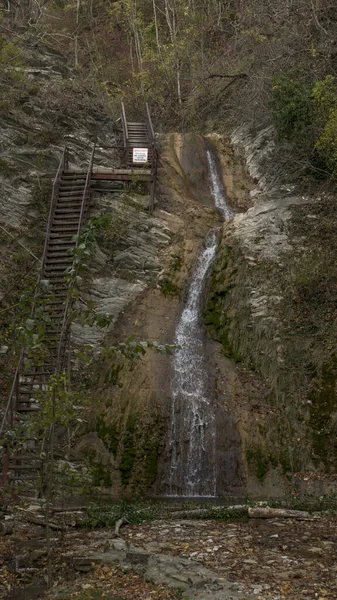 Ryssland Krasnodar Regionen Gebiusskiye Vattenfall — Stockfoto