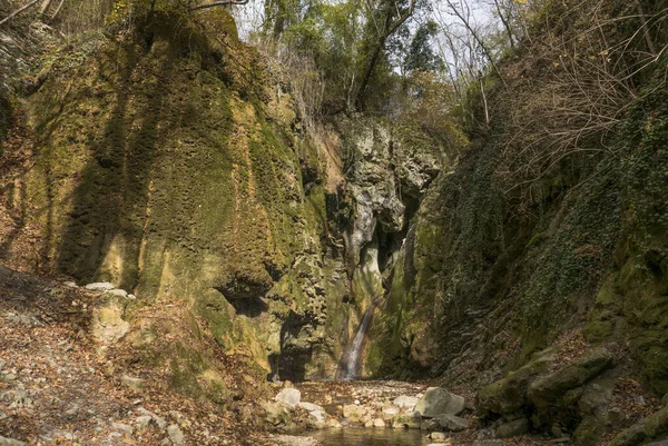 Ryssland Krasnodar Regionen Gebiusskiye Vattenfall — Stockfoto