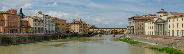 2019 Italia Firenze Vista Sul Fiume Arno Sul Centro Firenze — Foto Stock