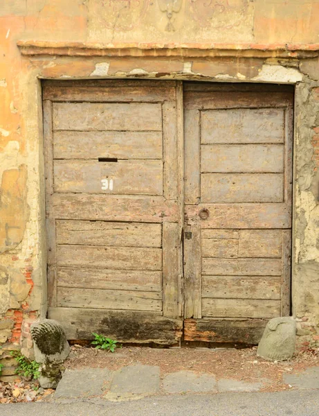 2019 Włochy Florencja Stare Drzwi Domu — Zdjęcie stockowe
