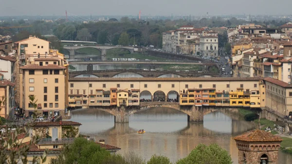 Italia Firenze Vista Del Centro Della Città — Foto Stock