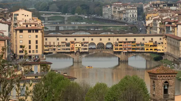 Italia Firenze Vista Del Centro Della Città — Foto Stock